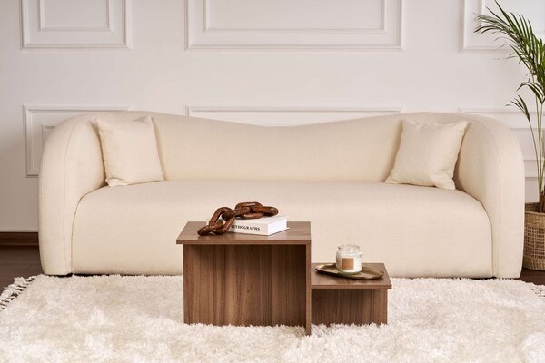 Măsuţă de cafea, Hanah Home, Culoare: Nuc