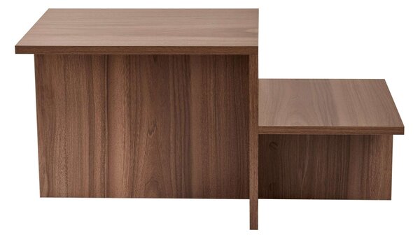 Măsuţă de cafea, Hanah Home, Culoare: Nuc