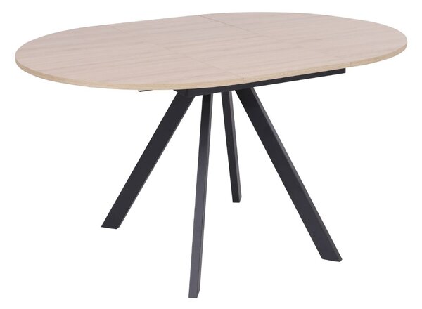 Masă extensibilă Tavo (100-140x100 cm), stejar natural