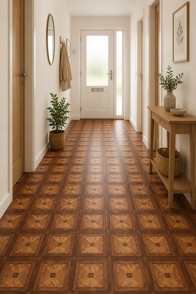 Linoleum PVC, Victoria Confort, Maro, Latime 1.5 m, Suport Pasla