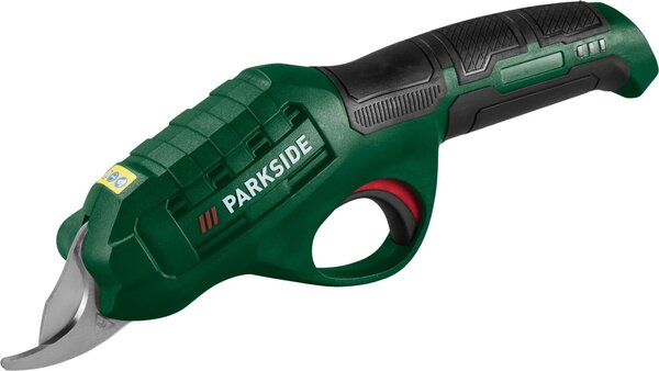 Foarfeca de gradina Parkside fara fir de 4V, cu acumulator inclus