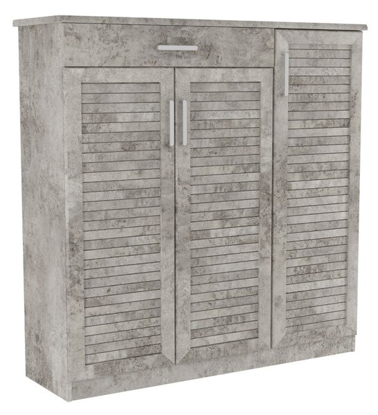 Dulap pantofi MDF, Sante 30 perechi, 120 x37 x 123cm