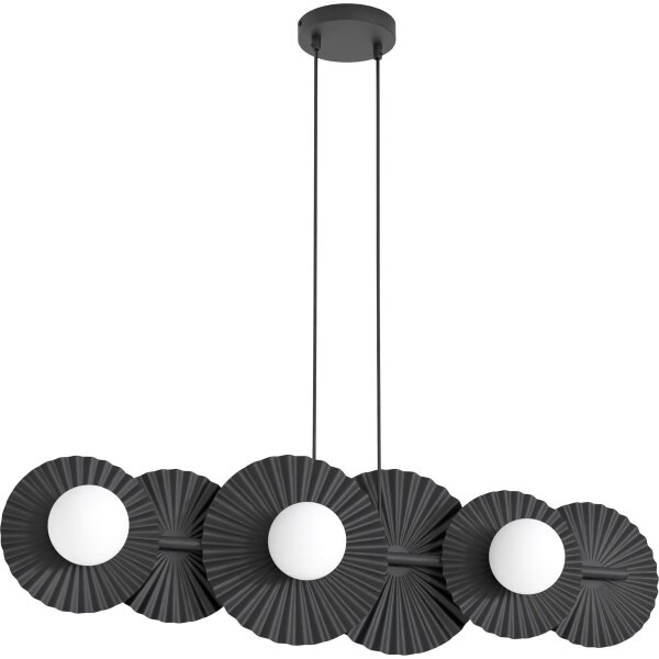 Lustră suspendată pe cablu UMBRA, 6x G9, 8W, 230V, negru