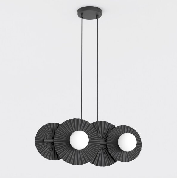 Lustră pe cablu UMBRA 4xG9/8W/230V neagră