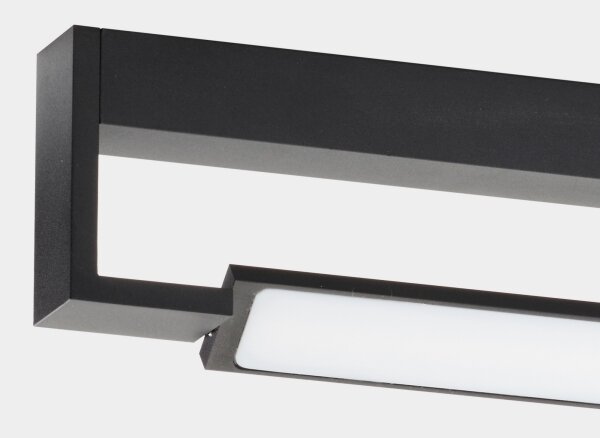 Aplică LED pentru baie DEKSTER LED/36W/230V IP44 neagră