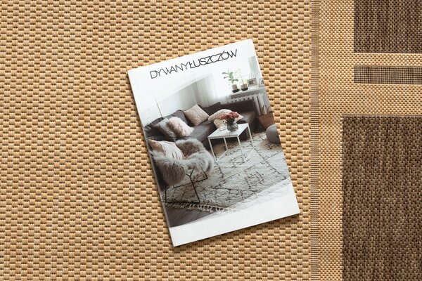 Covor sisal Floorlux 20195 mais si coffee