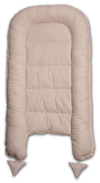 Cosulet bebelus pentru dormit Kidizi Baby Nest Cocoon 90x50 cm Animals Party