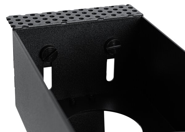 Set de 6 spoturi incastrate negre GU10 70mm 2-lumini fara rama - Oneon