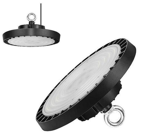 Lampa industriala High Bay, LED 150W, 16500lm, clasa rezistenta IP65 IK08, carlig prindere