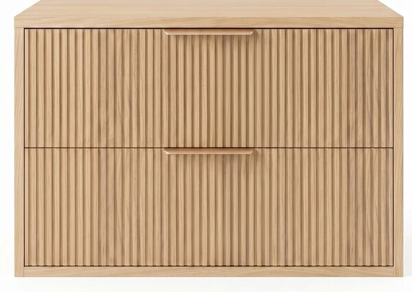 Rea Mono dulap 60x47x48 cm sub chiuveta pe perete stejar REA-M0408