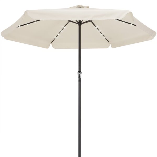 Deuba LED Umbrela de soare Athens Ø330 cm - crem