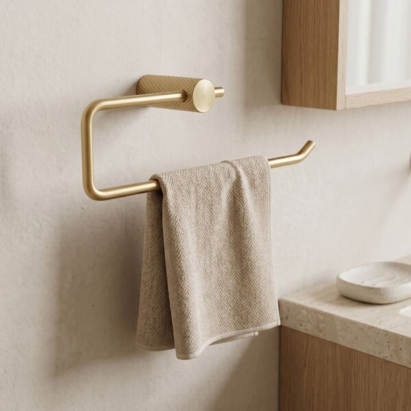 Cuier de baie A62310BG OTTO Brush Gold