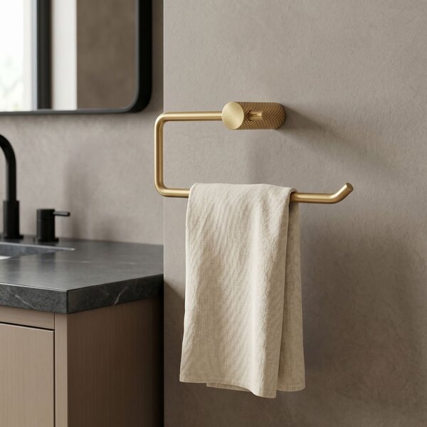 Cuier de baie A62310BG OTTO Brush Gold