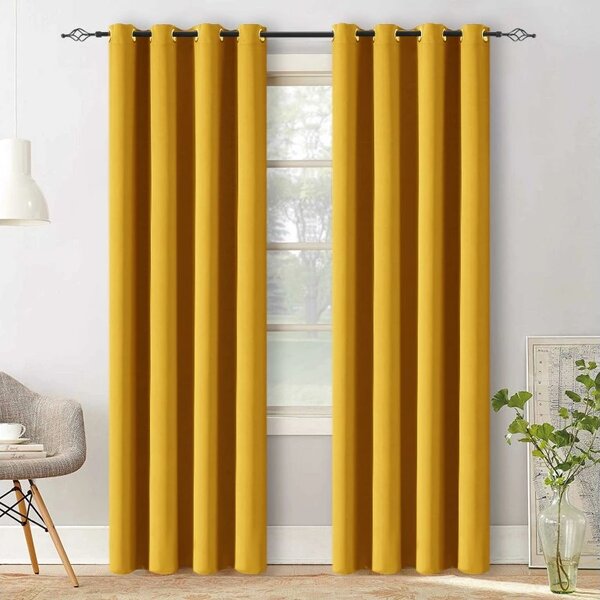 Draperie OXFORD 140x270 cm, galben Agatat: Rejansa