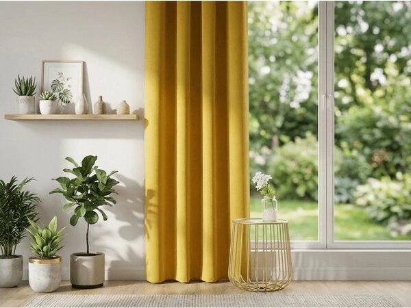 Draperie OXFORD 140x270 cm, galben Agatat: Rejansa