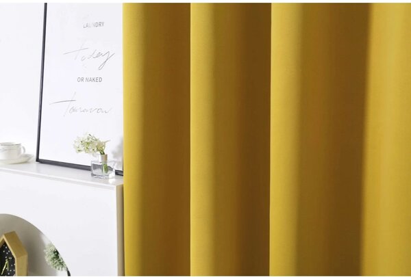 Draperie OXFORD 140x270 cm, galben Agatat: Rejansa