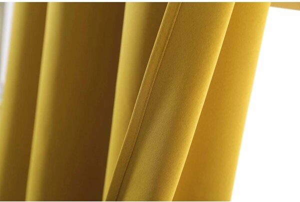 Draperie OXFORD 140x270 cm, galben Agatat: Rejansa