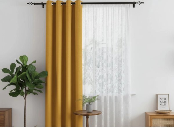 Draperie OXFORD 140x270 cm, galben Agatat: Rejansa