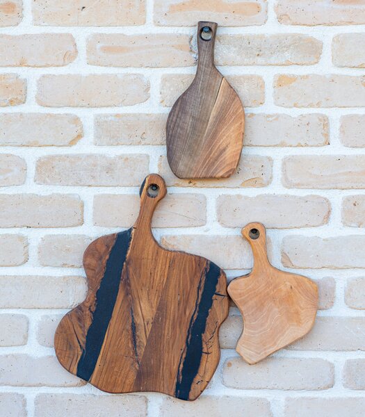 Set 3 tocătoare Deep Forest Fragments – 41x30x3 cm
