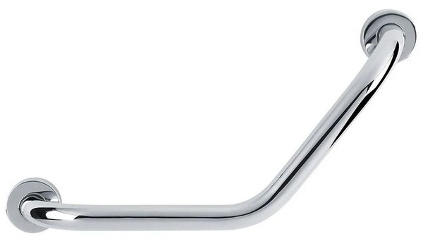 Bară de sprijin unghiulară pentru baie Chrome