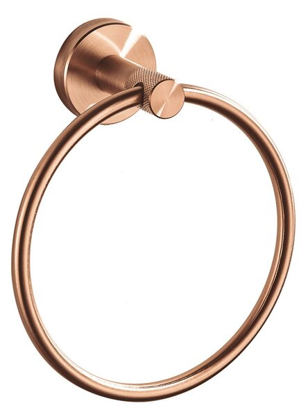 Cuier de baie Ring 6610 Modern Brush Copper