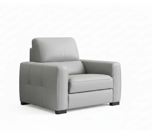 Fotoliu cu recliner electric Leonardo din piele
