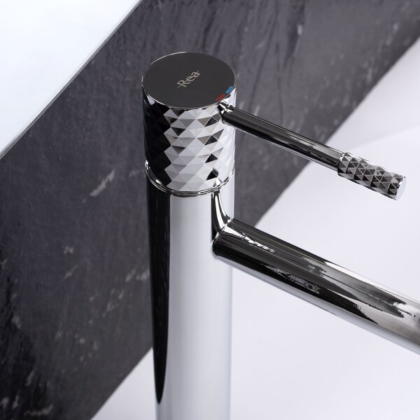 Baterie pentru lavoar Rea Lungo Diamond Crom
