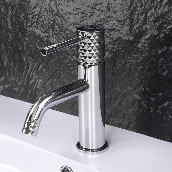Baterie pentru lavoar Rea Lungo Diamond Crom