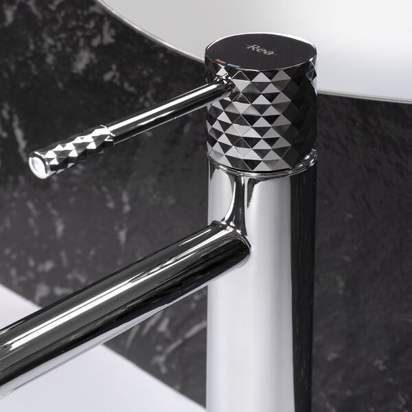Baterie pentru lavoar Rea Lungo Diamond Crom