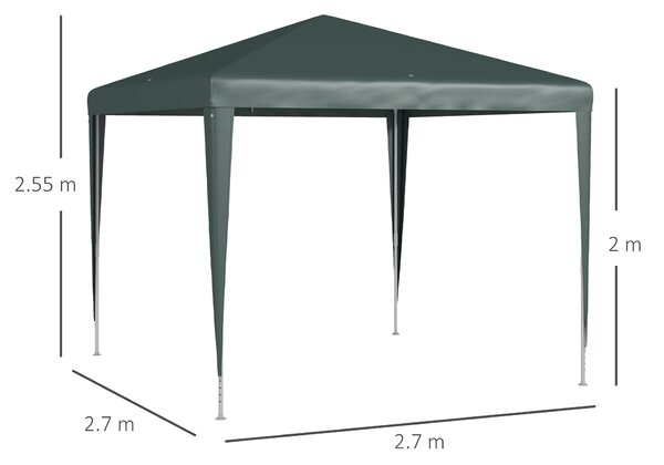 Outsunny Foisor de Gradina 3x3 Impermeabil | Aosom Romania