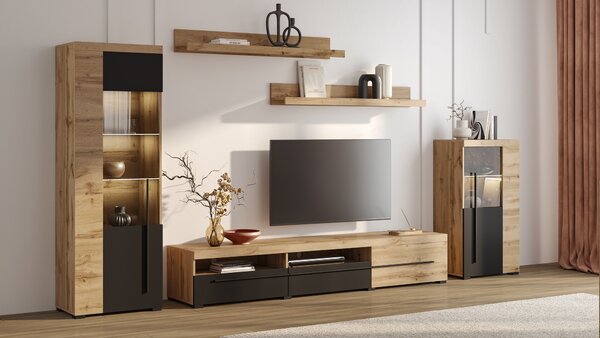 Mobilier living Rogalo 11 (Stejar wotan). Promo -18%. 1124199