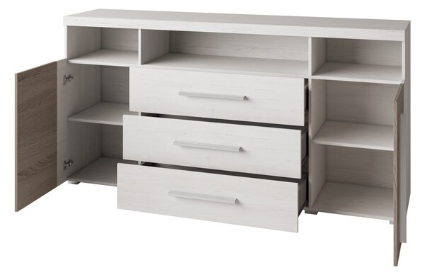 Comodă Rogalo 25 (nuc satin). Promo -20%. 1118134