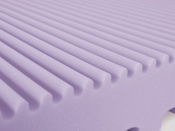 Saltea înaltă din spumă Violletta 80x200x20 - husă Lavender