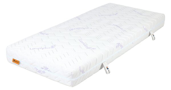 Saltea înaltă din spumă Violletta 80x200x20 - husă Lavender