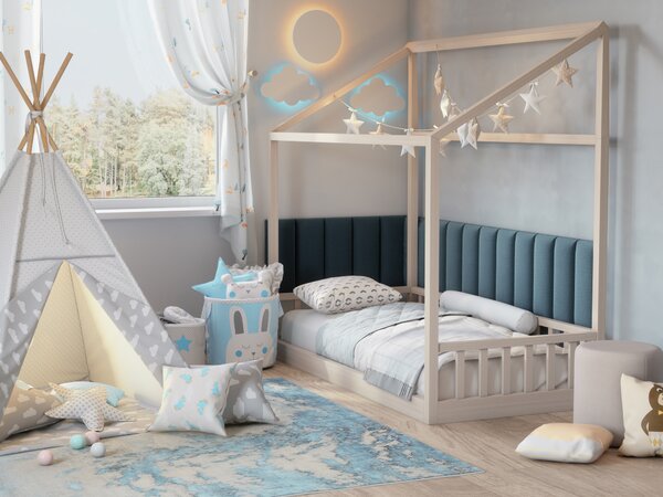 Set 16 panouri tapițate Quadra 100x220x50 cm (mentol). Promo -11%. 1051978