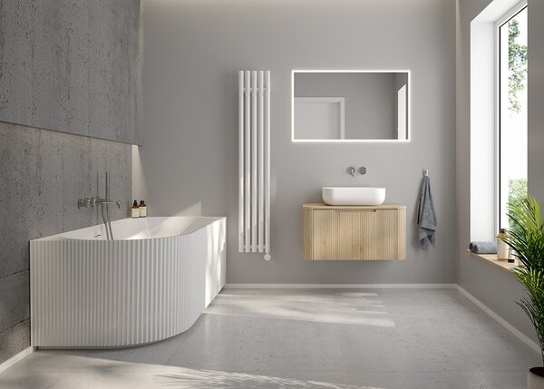 Oltens Hamnes baterie lavoar ascuns crom 32105100