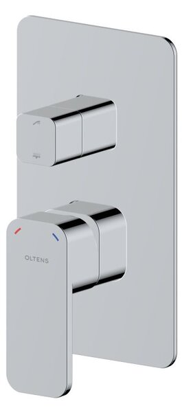 Oltens Hadsel baterie cadă-duș ascuns crom 34108100