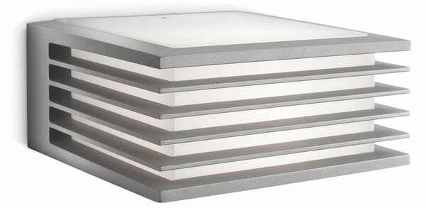 Philips myGarden Shades lampă de perete pentru exterior E27 gri, reglabil, Gri, Metal, Modern, Priză de perete sus / jos