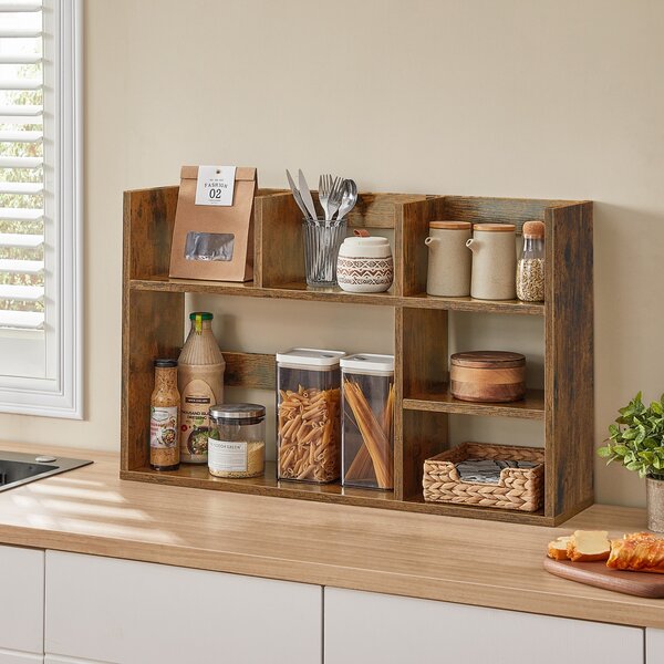 Biblioteca Vasagle, Maro Rustic, LBC815B02, 80 x 20 x 50 cm