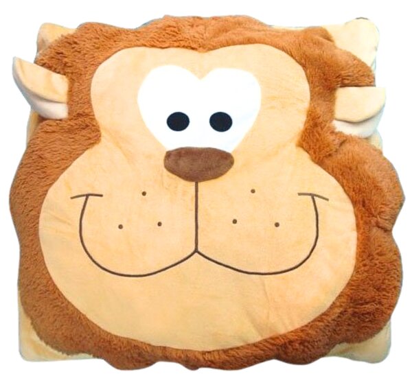 Perna pentru copii CUDDLI FRIENDS 70x70 cm plus - mai multe culori Culoare: Maro