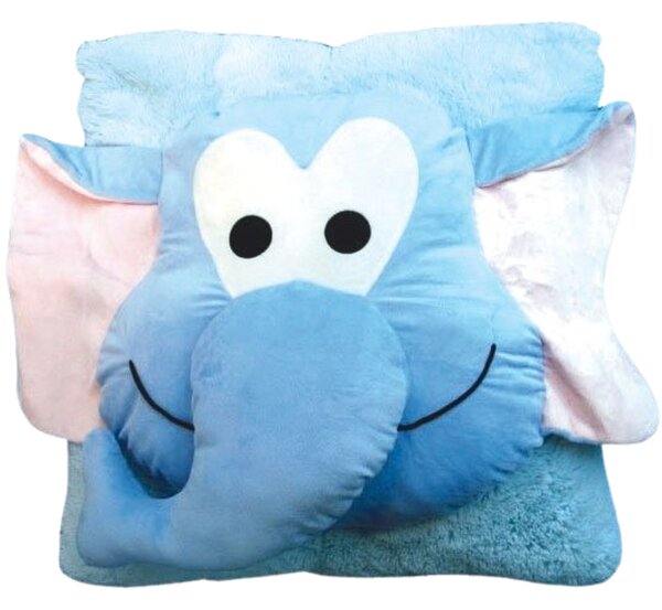 Perna pentru copii CUDDLI FRIENDS 70x70 cm plus - mai multe culori Culoare: Maro