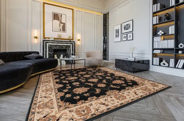 Covor lana Nereo navy blue Selectează mărime: 133 X 180