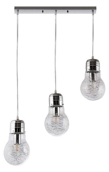 Lustră pe cablu 3xE27/60W/230V