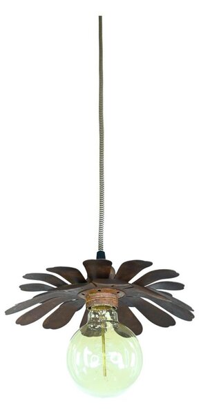 Bohemia-Design - Candelabru suspendat pe cablu 1xE27/60W/230V, finisaj bronzat