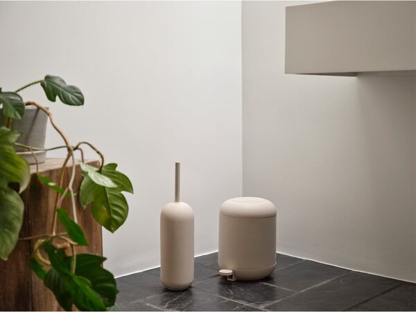 Perie de WC bej din beton Sensu – Zone