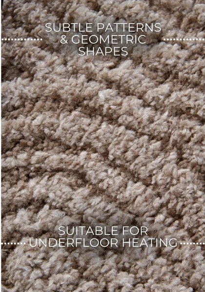 Covor tip traversă bej 80x240 cm Chappe Beige – Elle Decoration