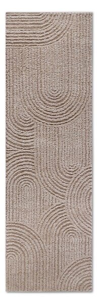 Covor tip traversă bej 80x240 cm Chappe Beige – Elle Decoration
