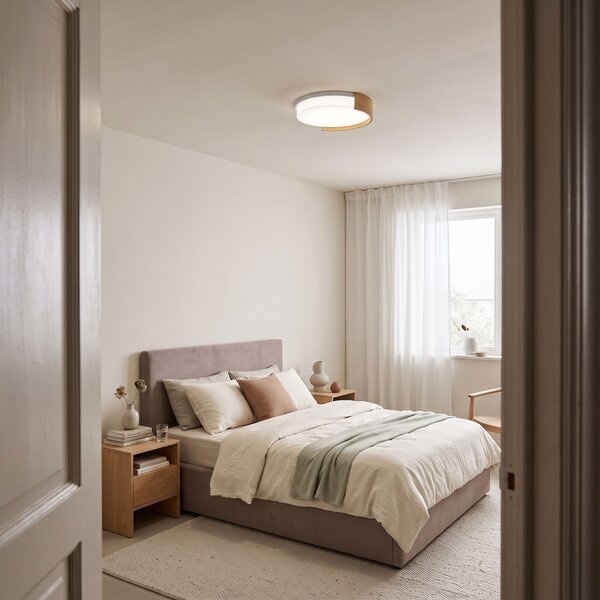 Lampa Plafoniera APP1931-C 40cm WOOD
