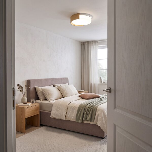 Lampa Plafoniera APP1931-C 40cm WOOD