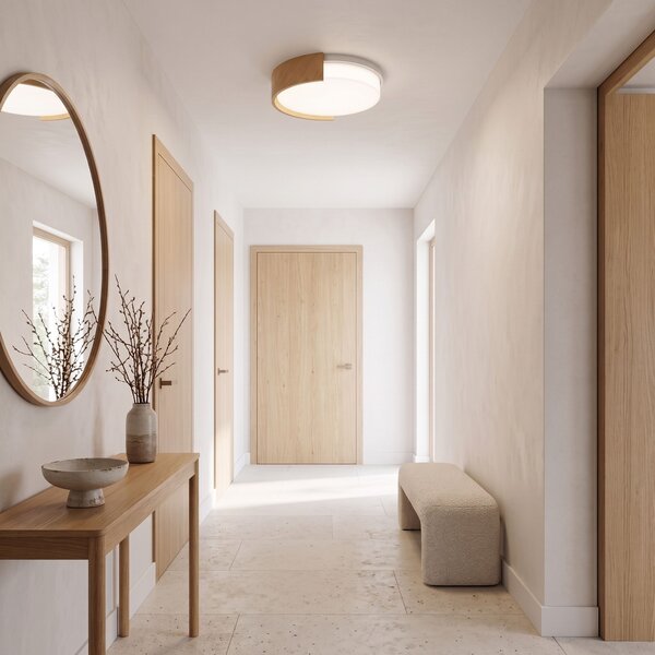 Lampa Plafoniera APP1931-C 40cm WOOD